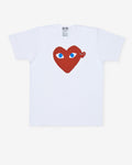 Play Comme des Gar?ons - Red Blue Eyes T-Shirt - (White)