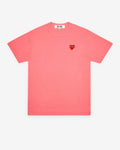 Play Comme des Gar?ons - Bright Red Heart T-Shirt - (Pink)