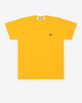 Play Comme des Gar?ons - Small Heart T-Shirt - (Yellow)